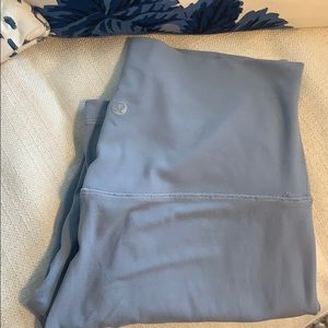 Lululemon Baby Blue Align Crop Size 6